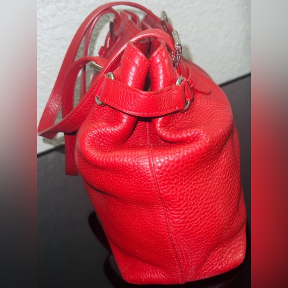 💫💫💯BEAUTIFUL VINTAGE 🛍️🛍️PRADA 🛍️🛍️Camel Vitello Diane Leather Bag💫💫💫 - Picture 13 of 16